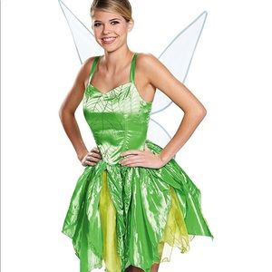 Womens prestige tinkerbell Halloween costume dress
